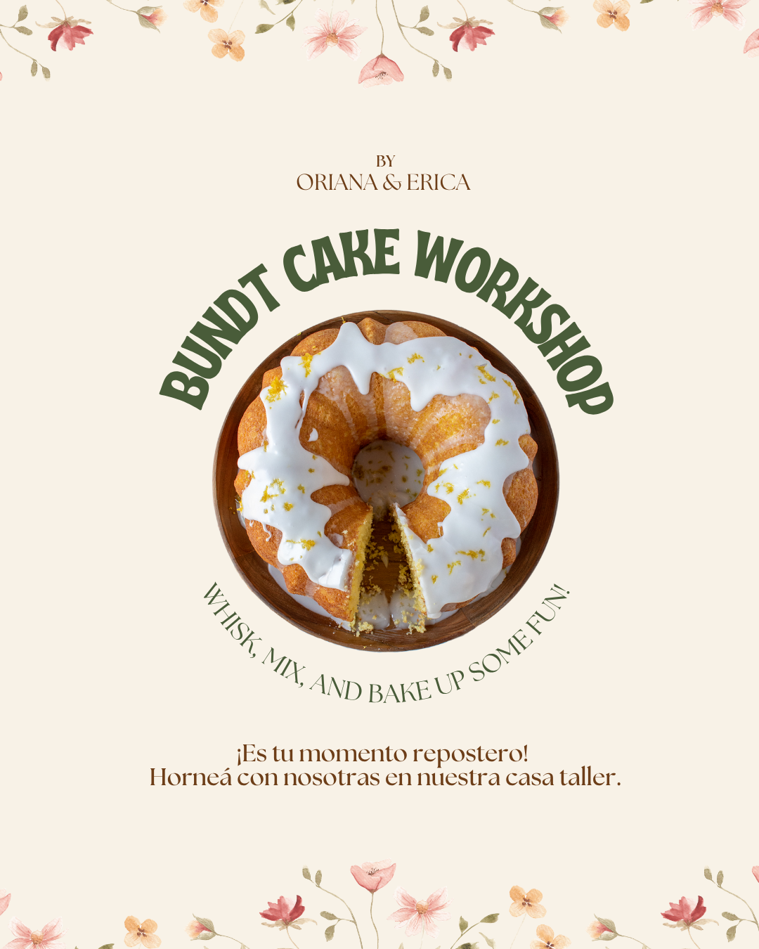 Bundt Workshop, an experience that grows and strengthens