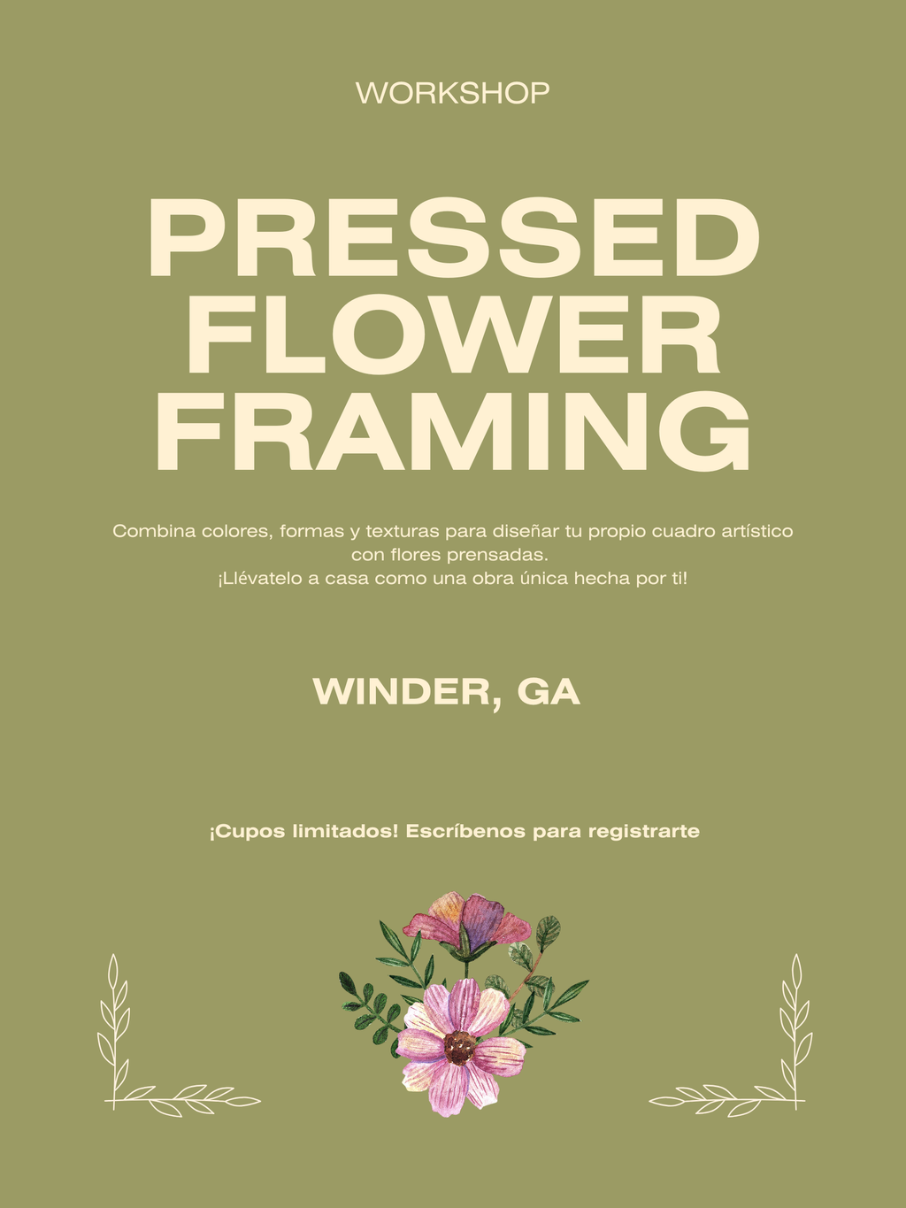 Paintings with Pressed Flowers